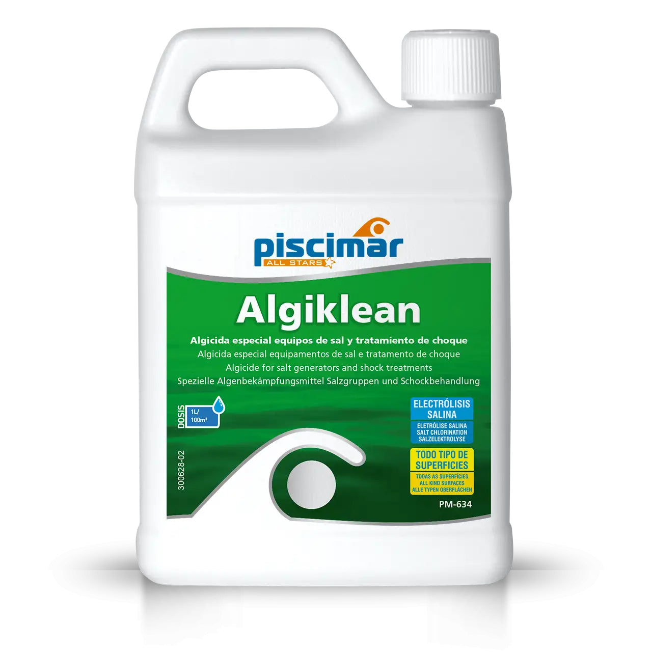PM-634 ALGIKLEAN – Algicida e abrilhantador – Eletrólise de Sal
