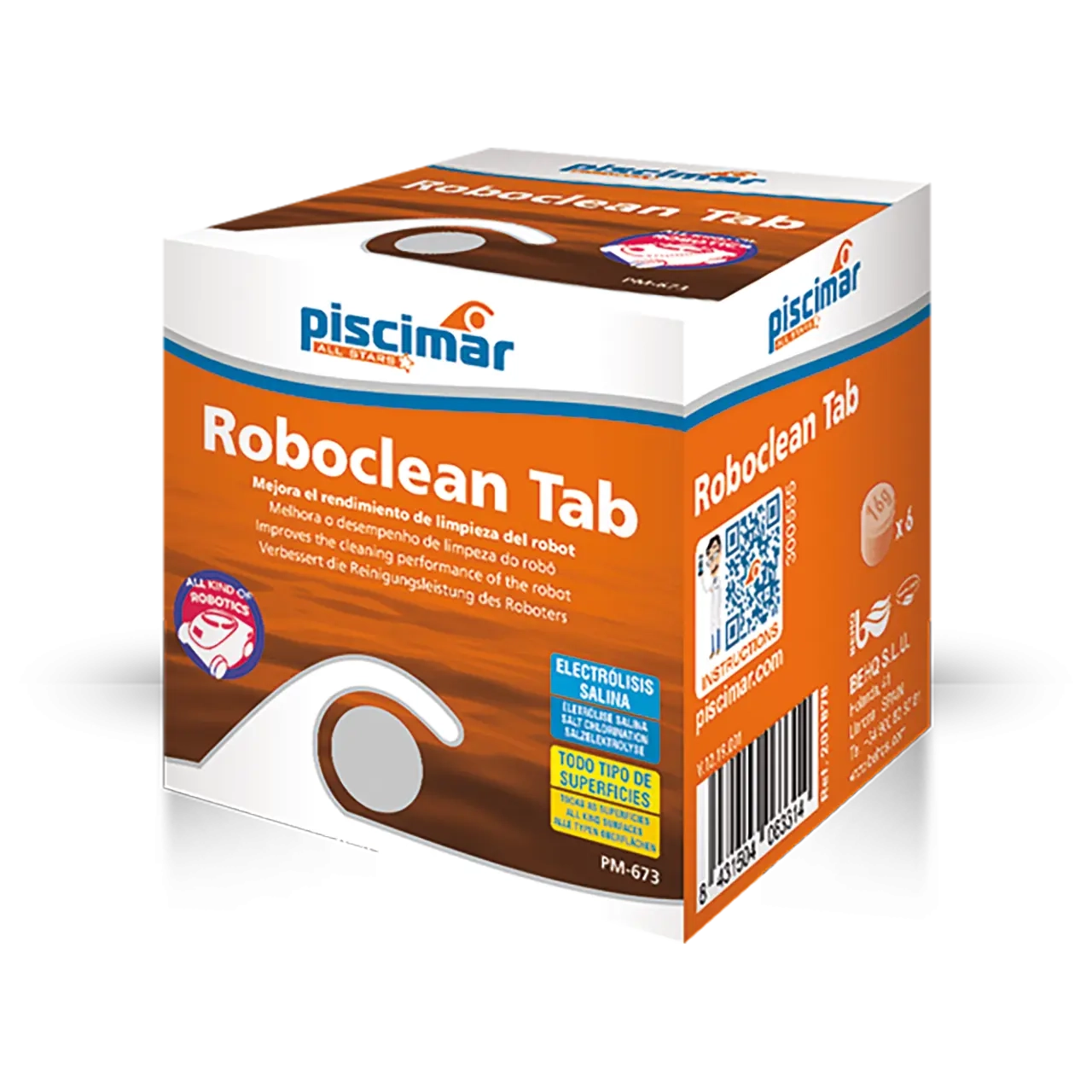 PM-673 ROBOCLEAN Tab 20 - limpeza de robots