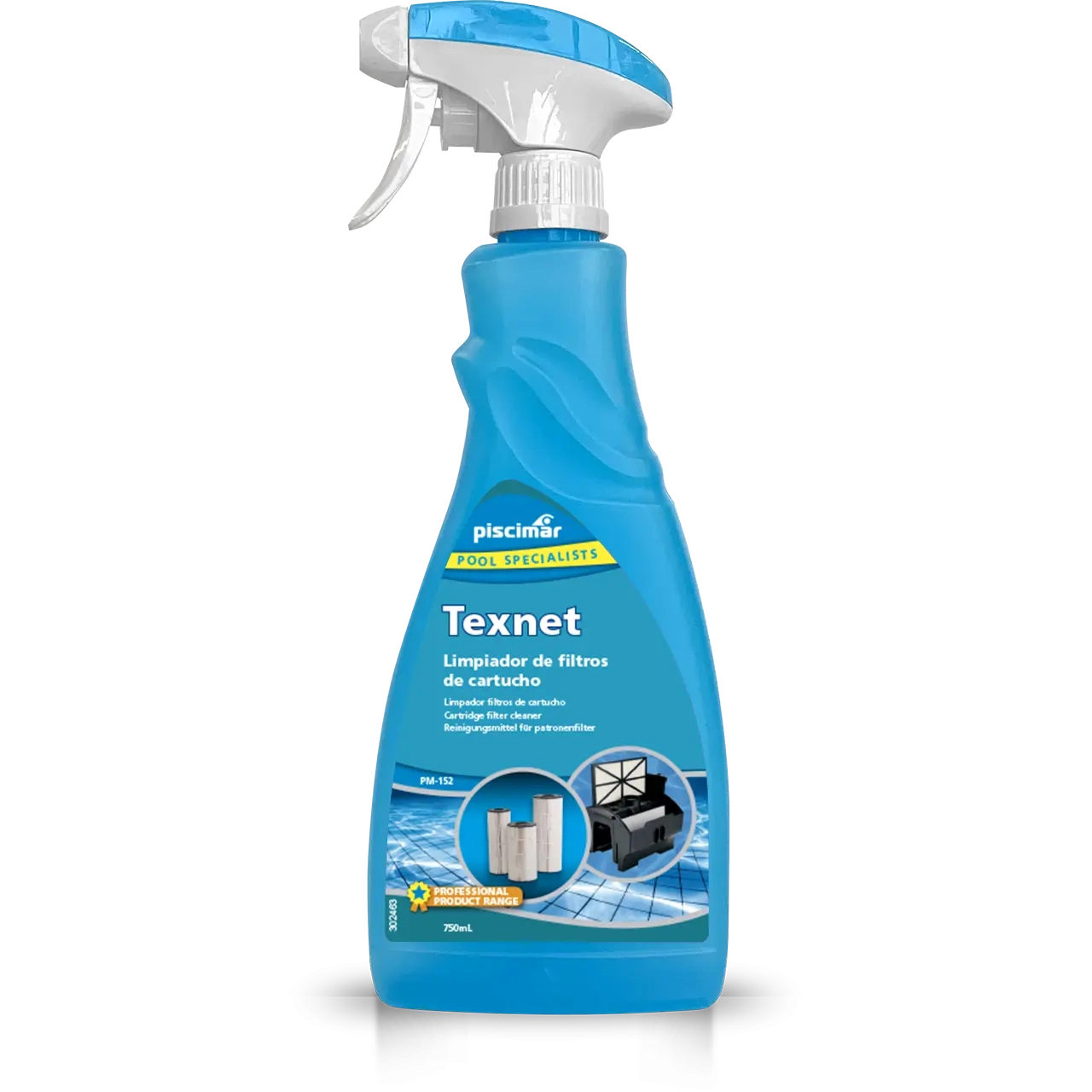PM-152 Texnet - Limpeza de filtros de cartucho 0.75L