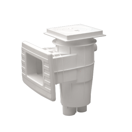 Skimmer ABS - 15 l Deluxe - (Betão) (c/colar extensivo)