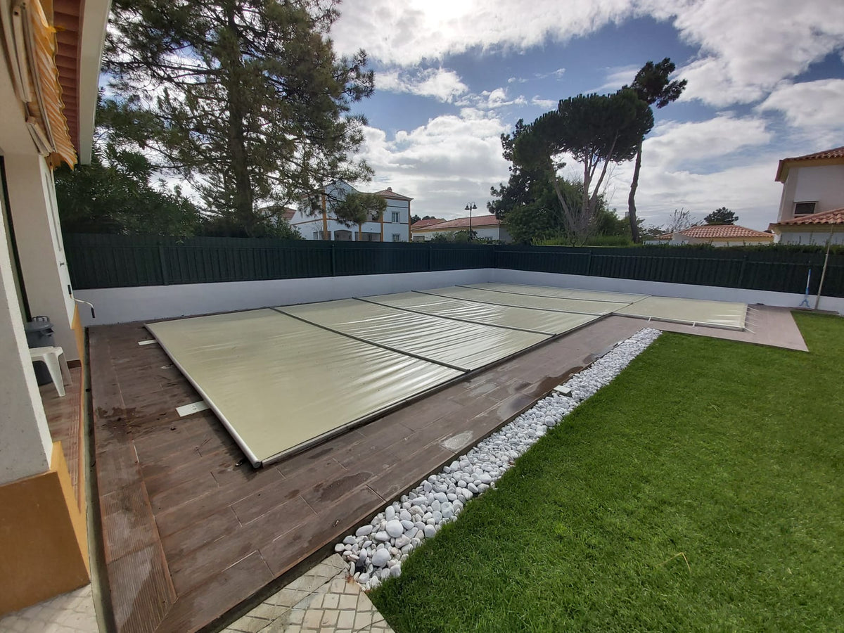 Cobertura de barras piscina (cobertura de segurança)