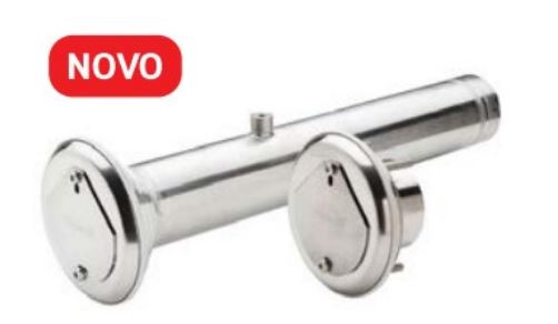 Boca de aspiração AISI 316L (Liner/Betão)