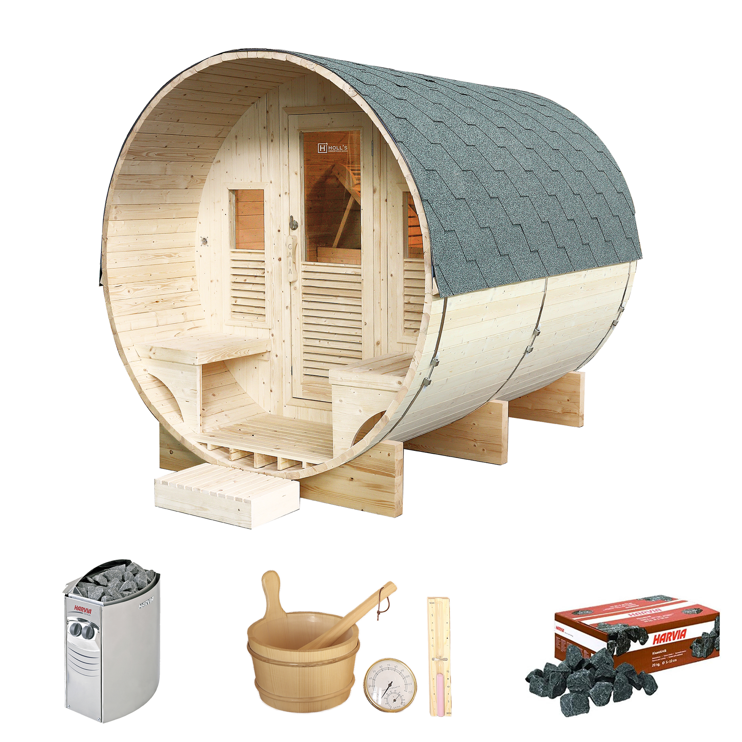 Sauna de Exterior Gaia Luna