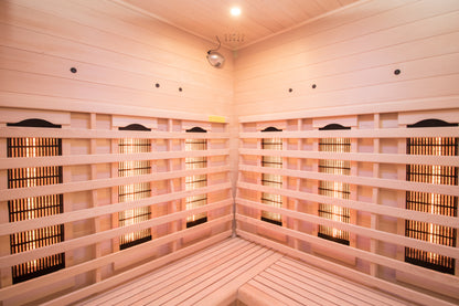 Sauna Apollon 3 lugares Angular