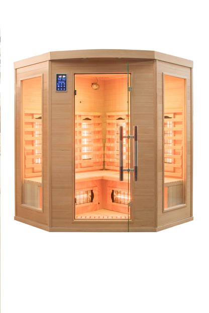 Sauna Apollon 3 lugares Angular