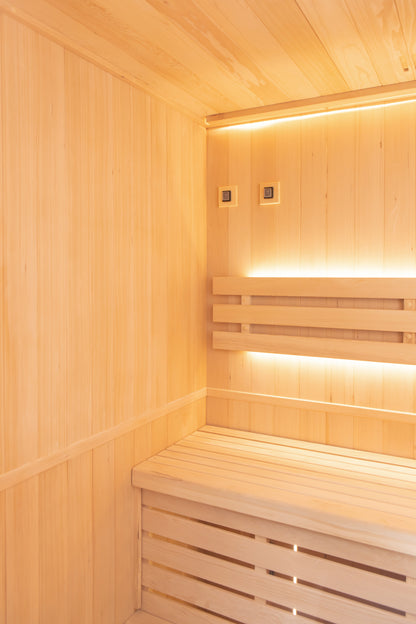 Sauna finlandesa em madeira ZEN 3C