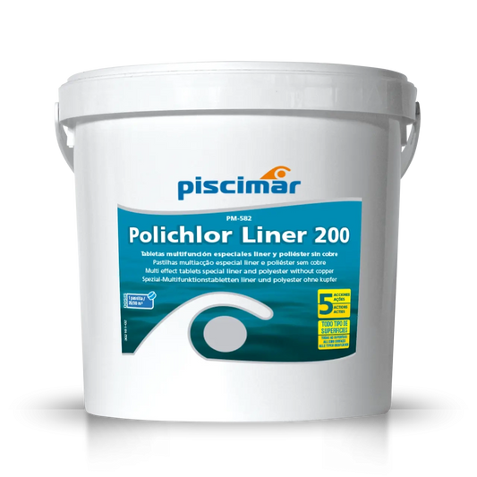 PM-582 POLICHLOR LINER 200 - Pastilhas Multi ação