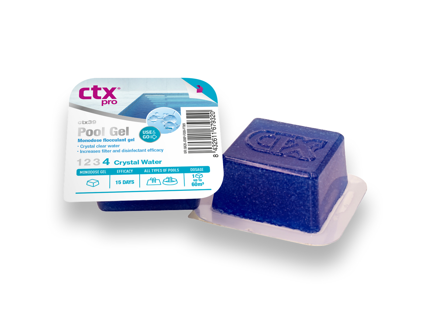 CTX-39 Poolgel Floculante gel monodose