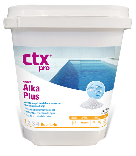 CTX-21 Alka+ Incrementador alcalinidade granulado 6Kg