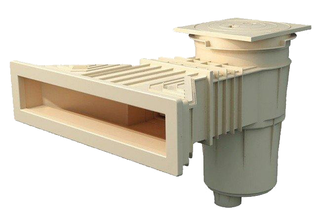 Skimmer ABS - 17,5 l - boca estreita - (Liner/Betão)