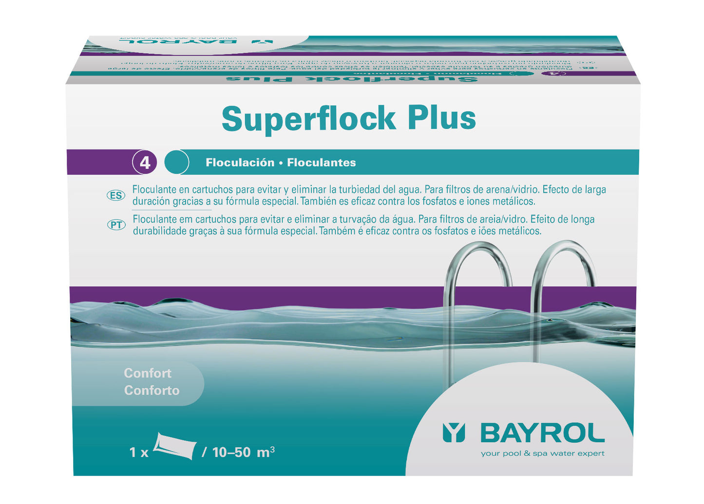 Superflock Plus floculante cartuchos 1Kg