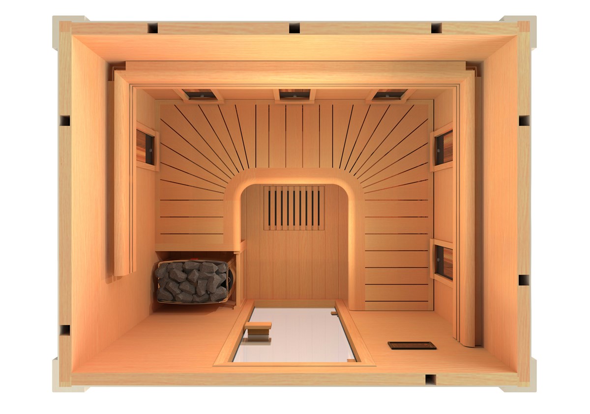 Sauna Híbrida Combi