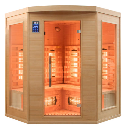 Sauna Apollon 3 lugares Angular