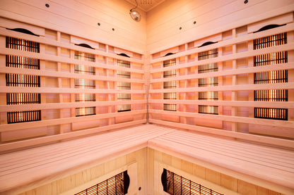 Sauna Apollon 3 lugares Angular