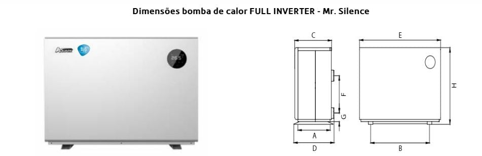 Bomba de calor Mr. Silence - BLUEZONE - AQUARK