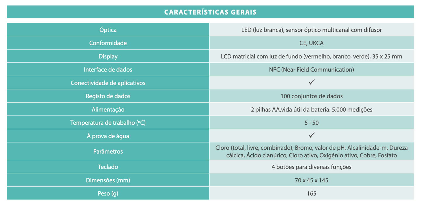 Fotómetro Scuba3s