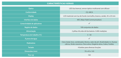 Fotómetro Scuba3s