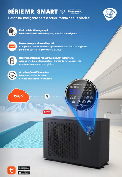 Bomba de calor FULL INVERTER Série Mr. Smart