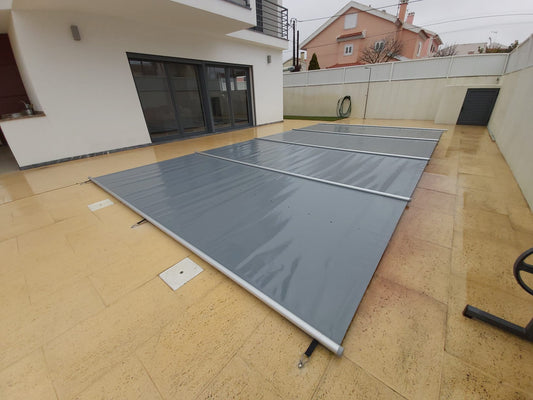 Cobertura de barras piscina (cobertura de segurança)