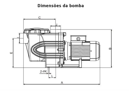 Bomba de filtração Série Pro