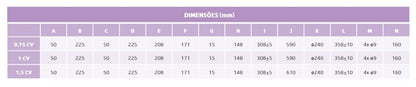 Bomba de filtração Série Basic 2.0