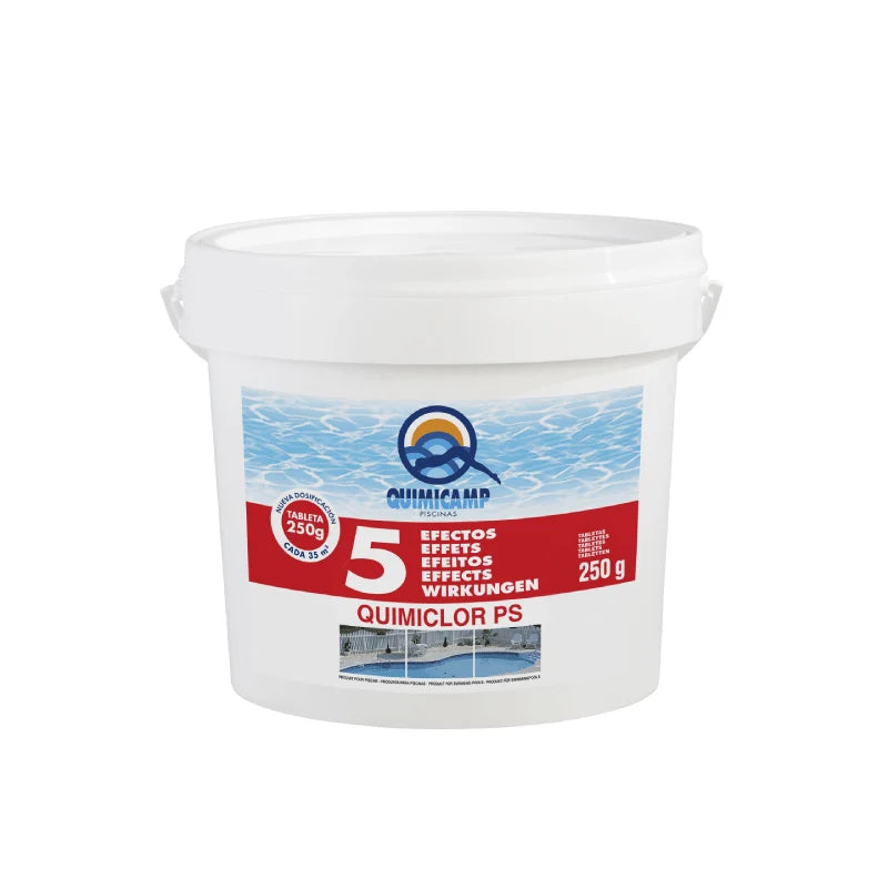 Cloro 5 Ações Pastilhas SB 250g QP QUIMICAMP