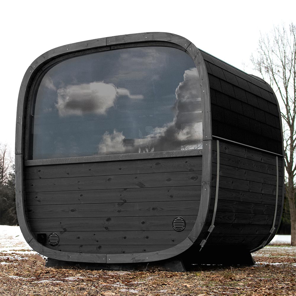 Sauna de Exterior Cubo Onyxia