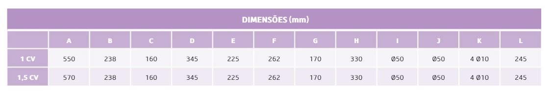 Bomba de filtração Série Basic