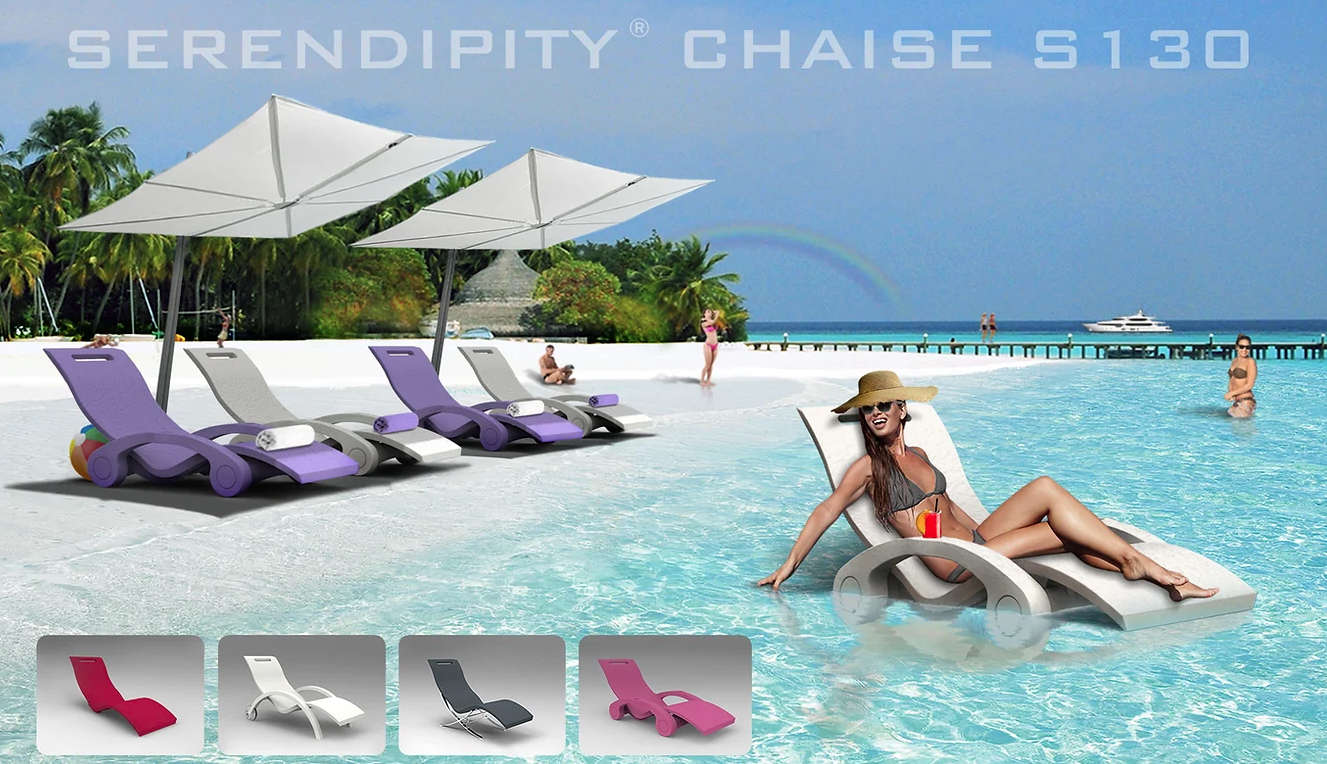 SERENDIPITY CHAISE / Com suporte